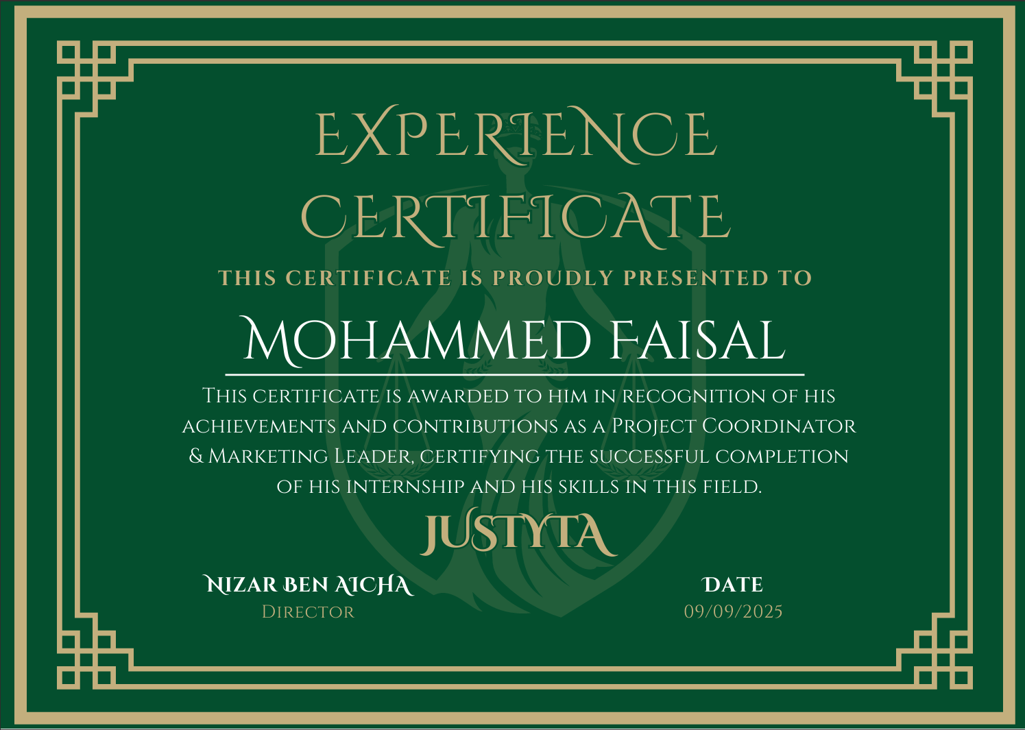 Certificate 5